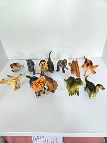 Lot of Assorted Dinosaur & Prehistoric Animal Toy Figurine