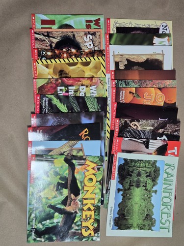 Scholastic Science Emergent Readers Lot of 21 Kids Guided Readin