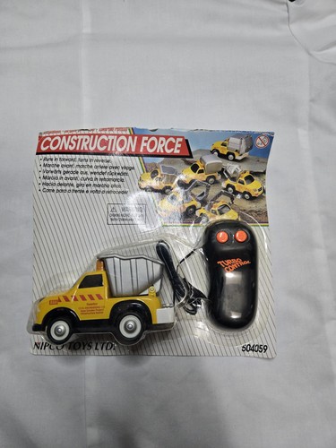 Lot of 2 Vintage Nipco Toys Construction Force Wired Remote Cont - photo 2