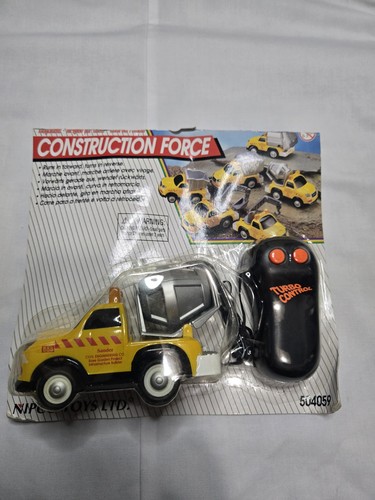 Lot of 2 Vintage Nipco Toys Construction Force Wired Remote Cont - photo 4