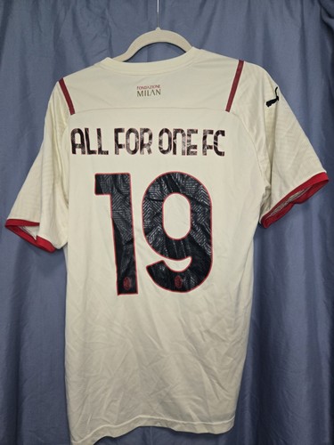 PUMA AC Milan #19 Soccer Jersey White/Red/Black