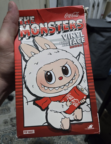 LABUBU POP MART Coca-Cola The Monsters Vinyl Figure Blind Box