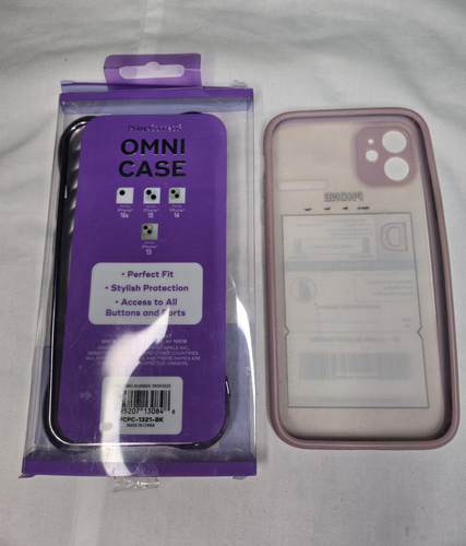 PrimeConnect OMNI Back Case iPhone 13 Purple Glossy