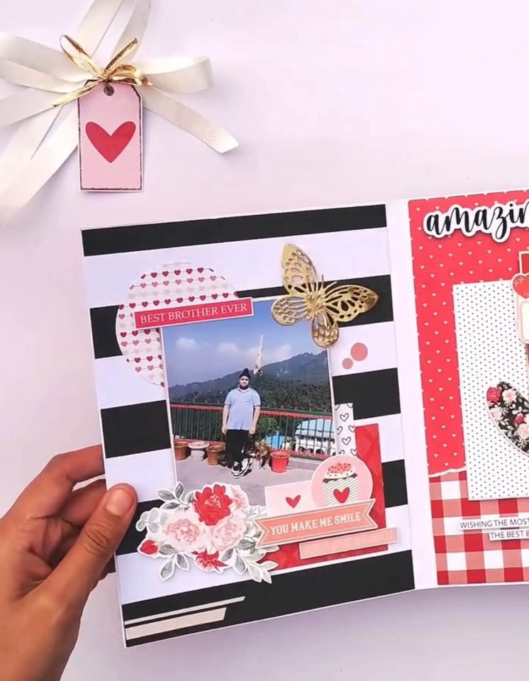 Custom Envelope Fold-Out Photo Album | Personalized Gift - photo 3