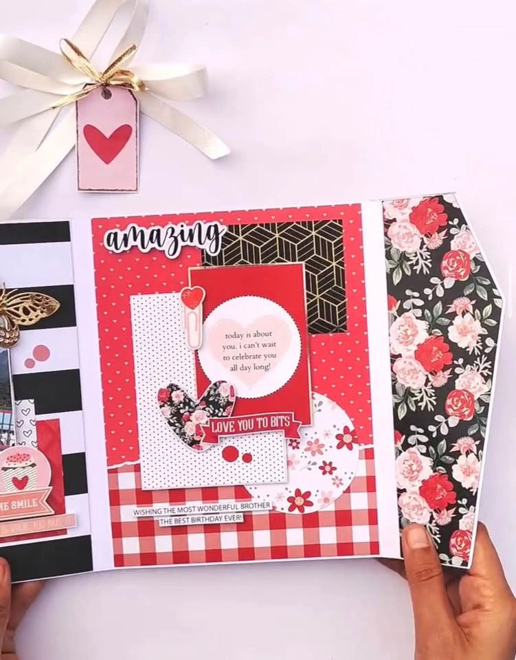 Custom Envelope Fold-Out Photo Album | Personalized Gift - photo 4