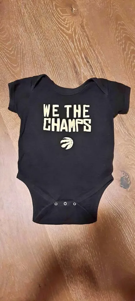 EUC Raptors Championship bodysuit (24 months) thumbnail
