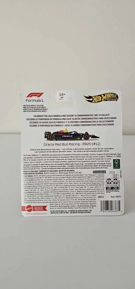 HOT WHEELS PREMIUM FORMULA 1 ORACLE RED BULL RACING- RB20 #11 image indicator(3)