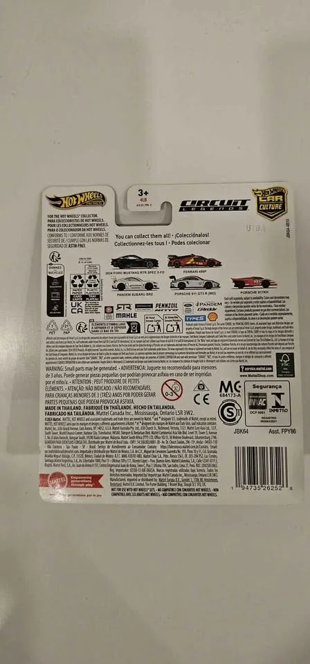 HOT WHEELS PREMIUM CIRCUIT LEGENDS PANDEM SUBARU BRZ image indicator(2)