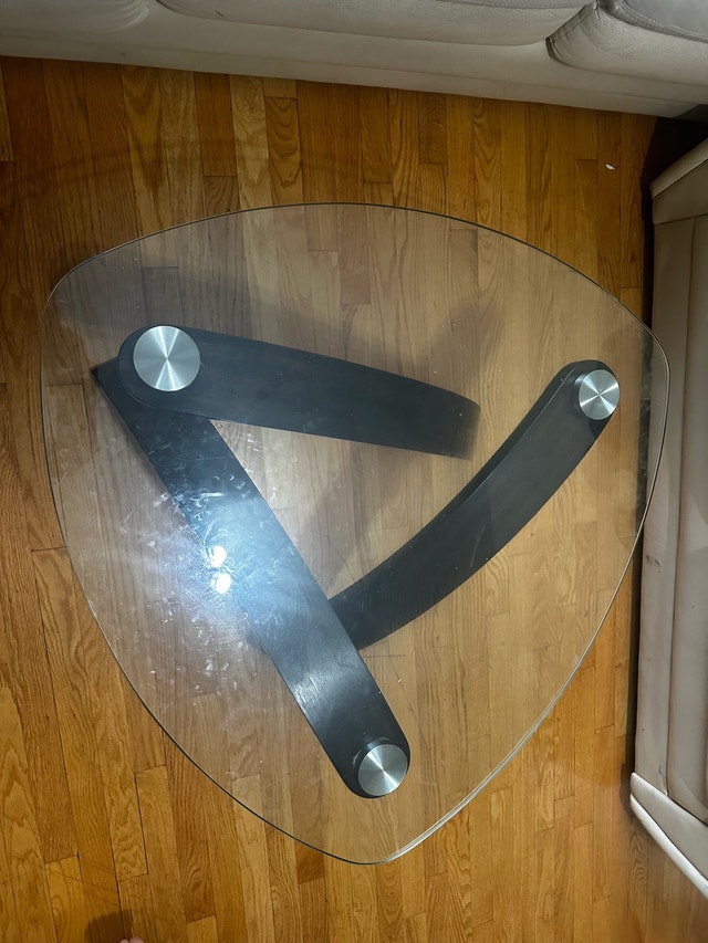 Glass coffee table - photo 2