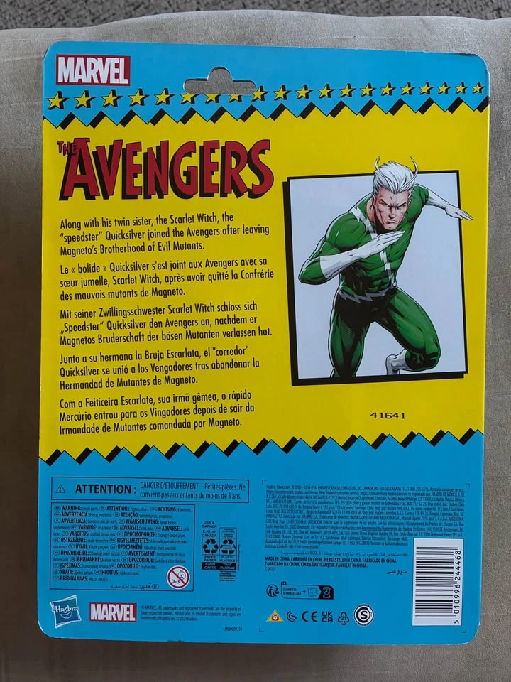 Marvel Legends Series Retro Quicksilver - photo 2