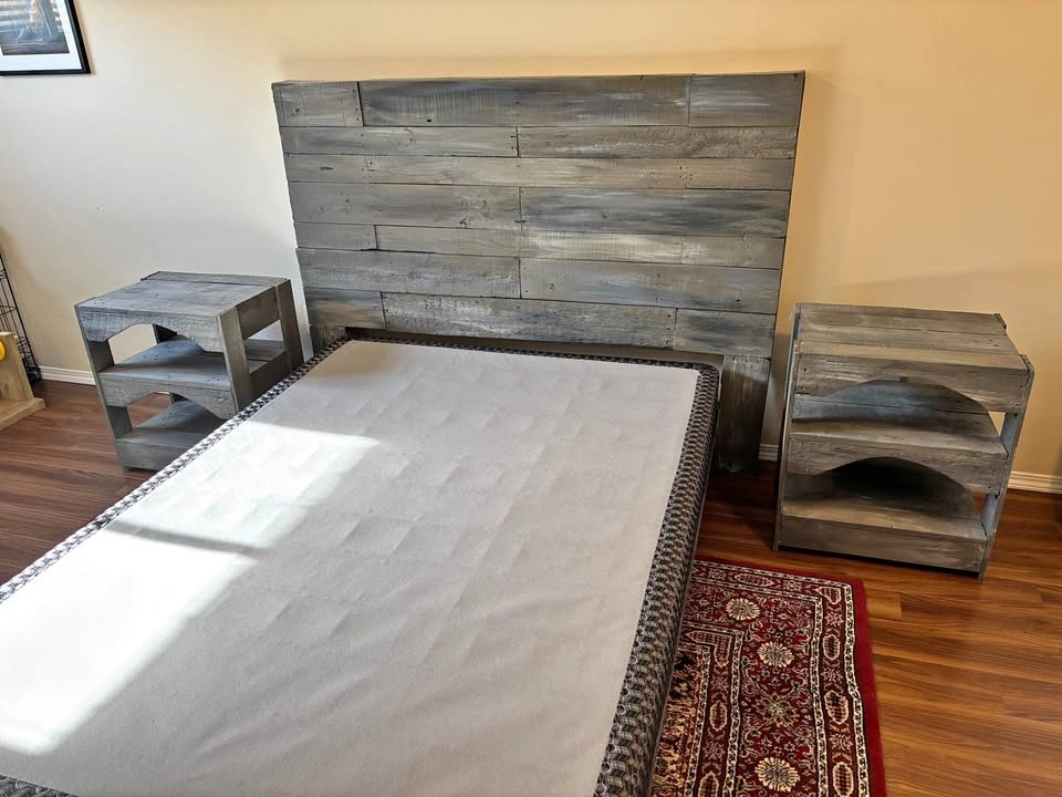Handcrafted Bed Set