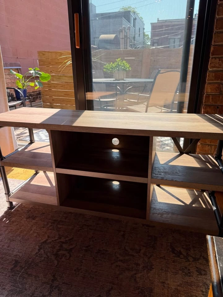Irondale contemporary TV stand - photo 2