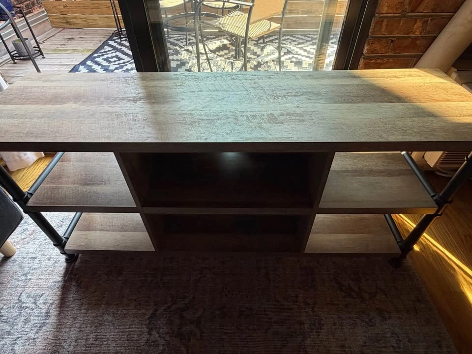 Irondale contemporary TV stand - photo 4