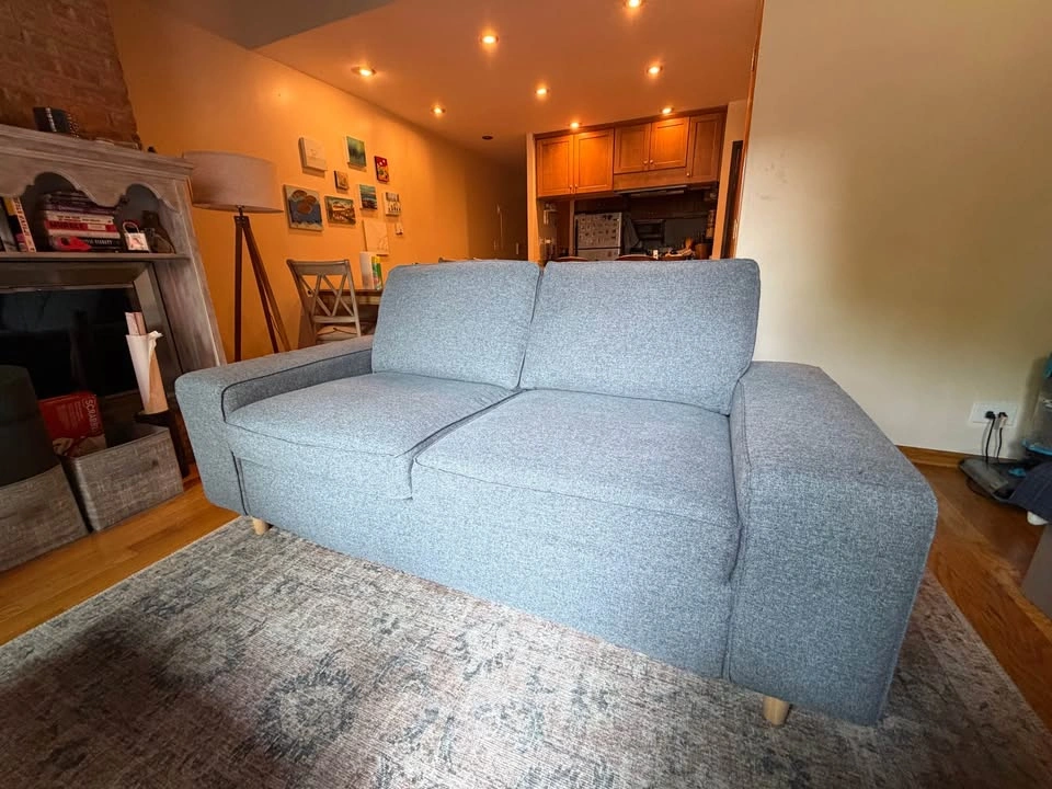 IKEA KIVIK loveseat couch - photo 2