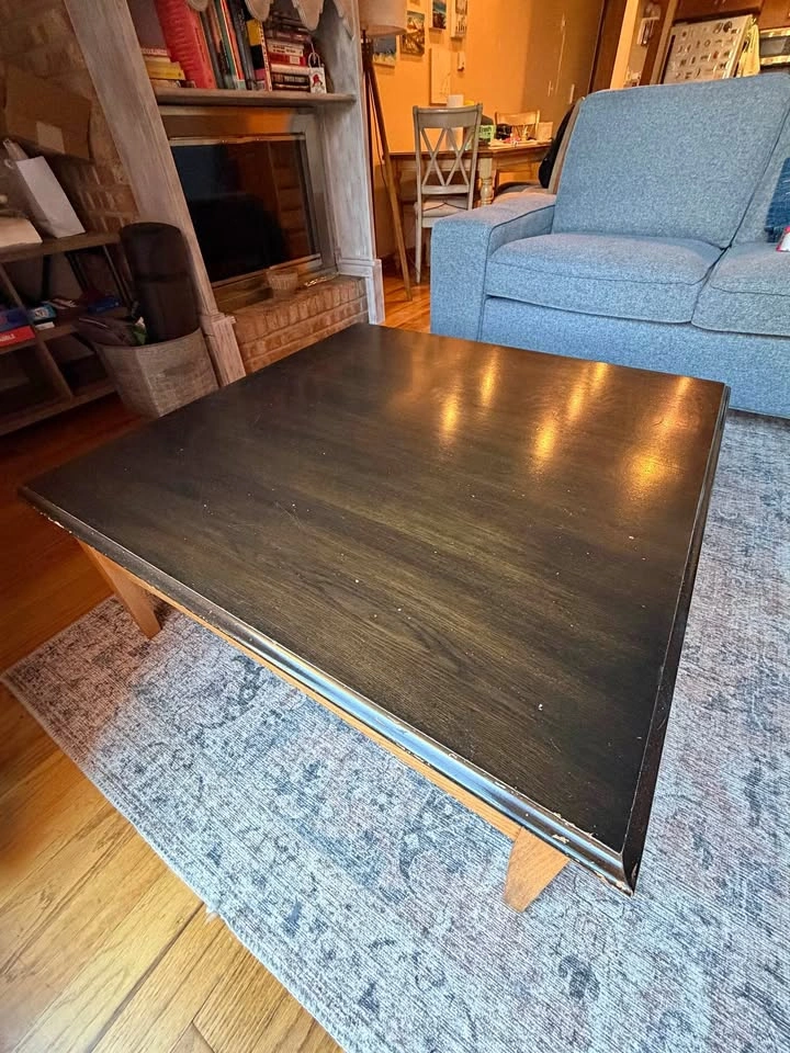 Oversized coffee table