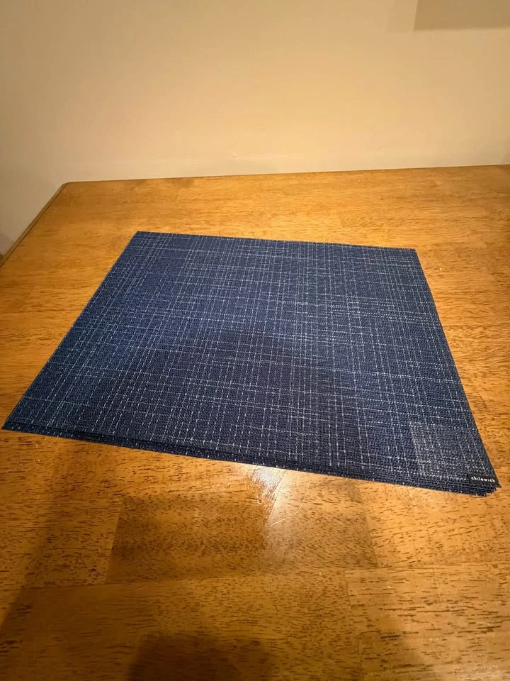 8x Crate and Barrel Chilewich placemats - Navy - brand new - photo 3