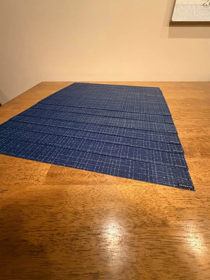 8x Crate and Barrel Chilewich placemats - Navy - brand new - photo 4