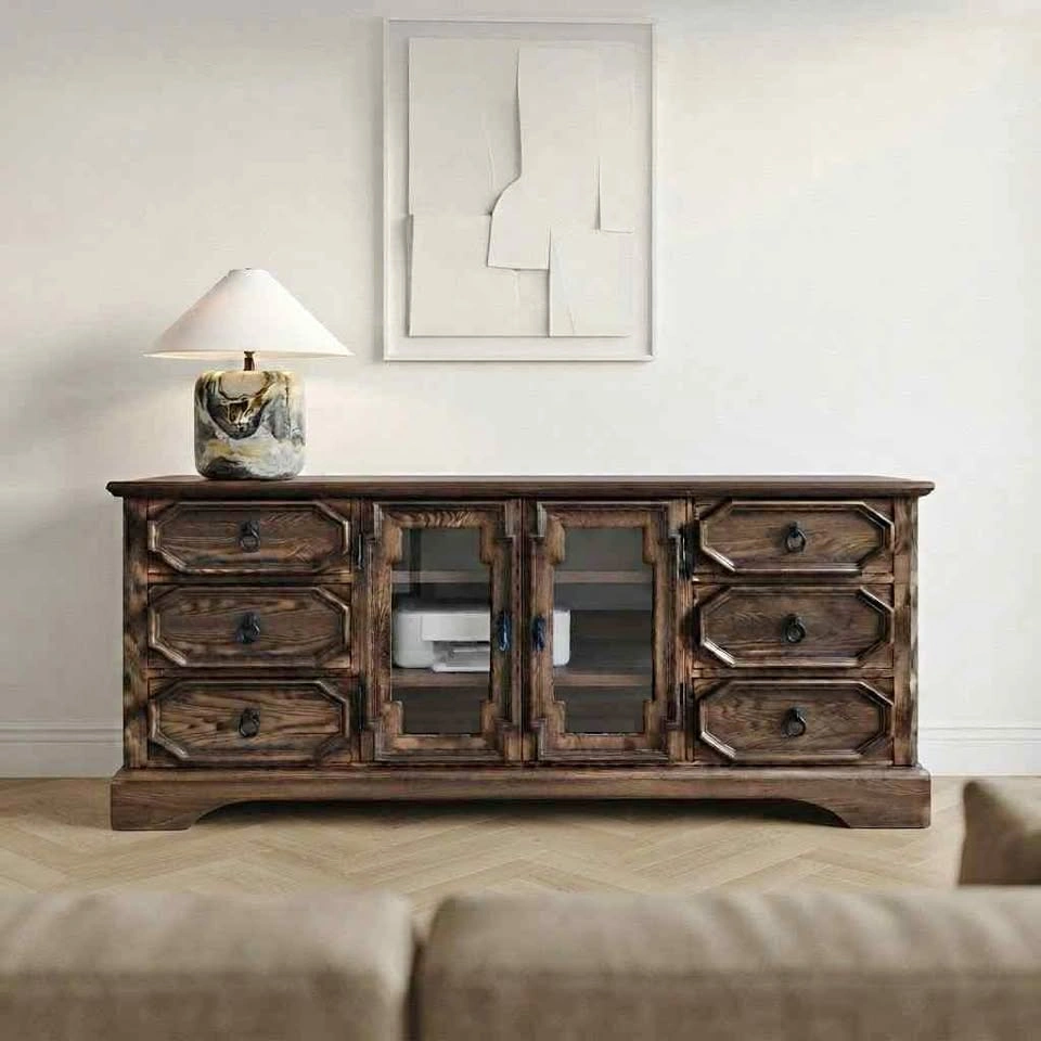 RH RESTORATION HARDWARE Bohemian Oak Credenza