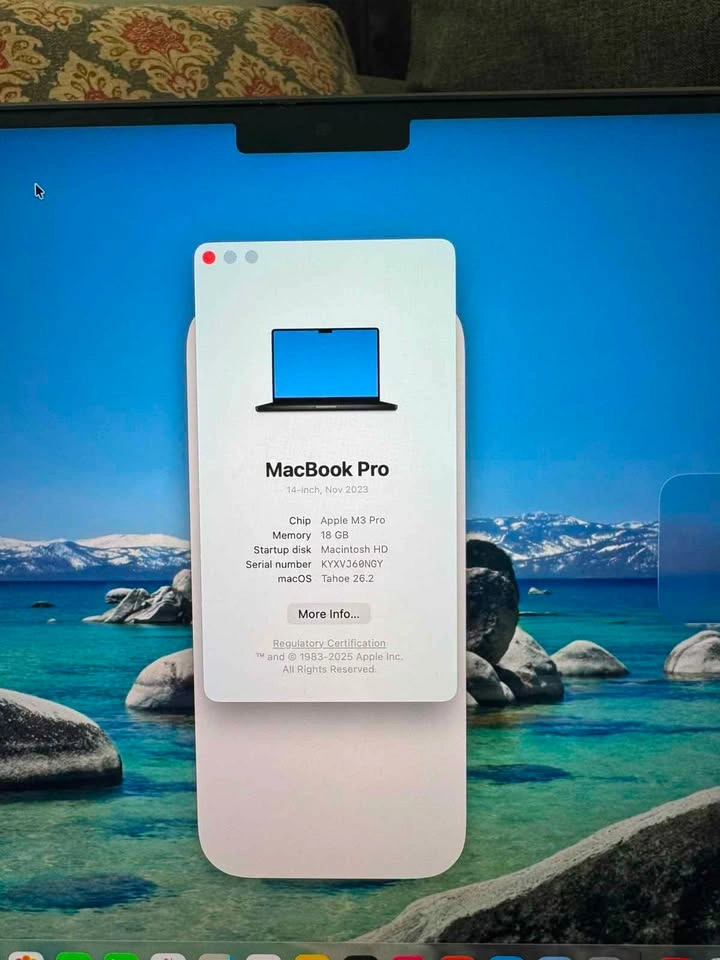 14" MacBook Pro M3 Pro (Late 2023) - photo 4