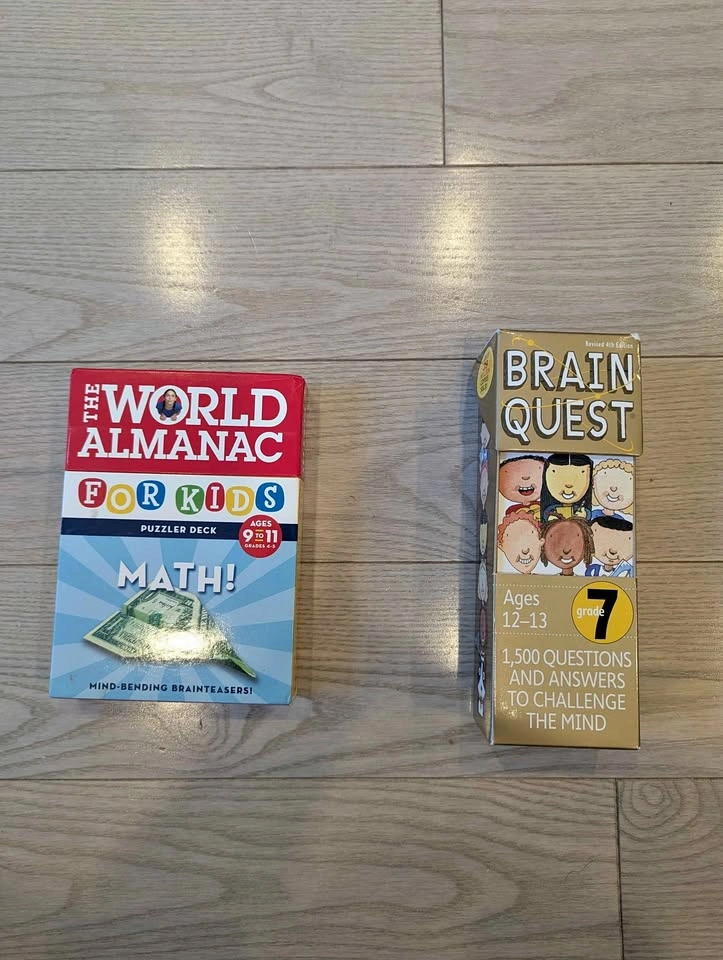 The World Almanac Math for Kids and Brain Quest Curriculum Quest