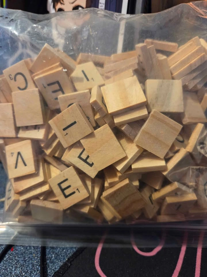 300 Piece Wooden Letter Tiles - photo 3