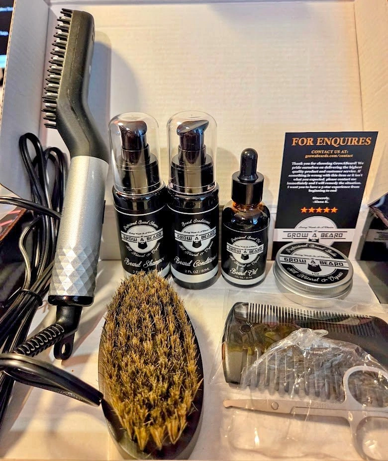 Brand new in package beard kit