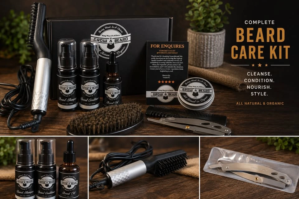 Brand new in package beard kit - photo 2