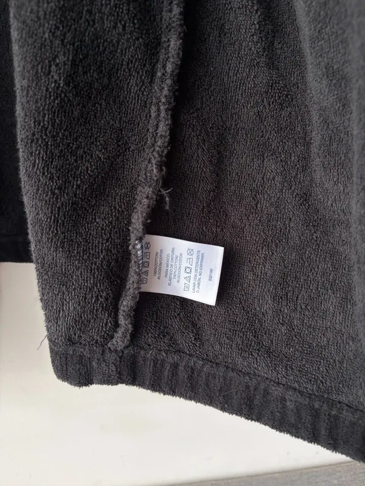 Polo Ralph Lauren Mens 100% Cotton Black Robe Size M NEW - photo 5