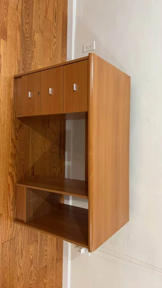 Wooden Computer Desk with Drawers - photo 5