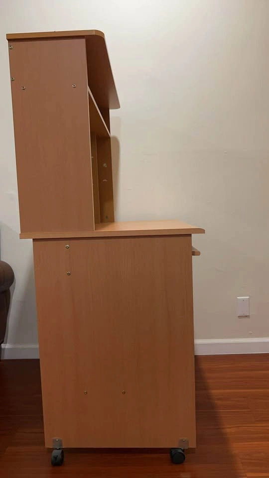 Wooden computer desk - photo 2
