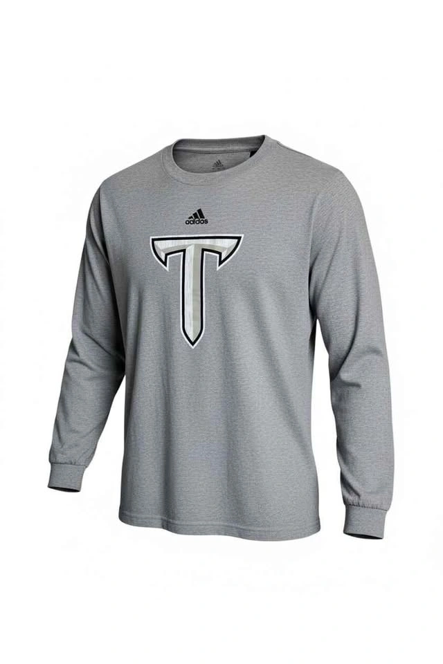 Adidas Troy Trojans Long Sleeve Shirt Men’s Large Gray