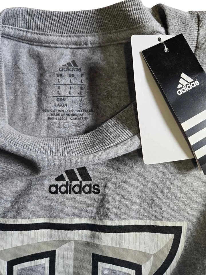 Adidas Troy Trojans Long Sleeve Shirt Men’s Large Gray - photo 4