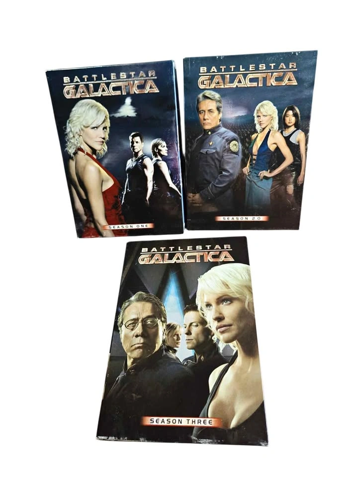 Battlestar Galactica Seasons 1–3 DVD Lot