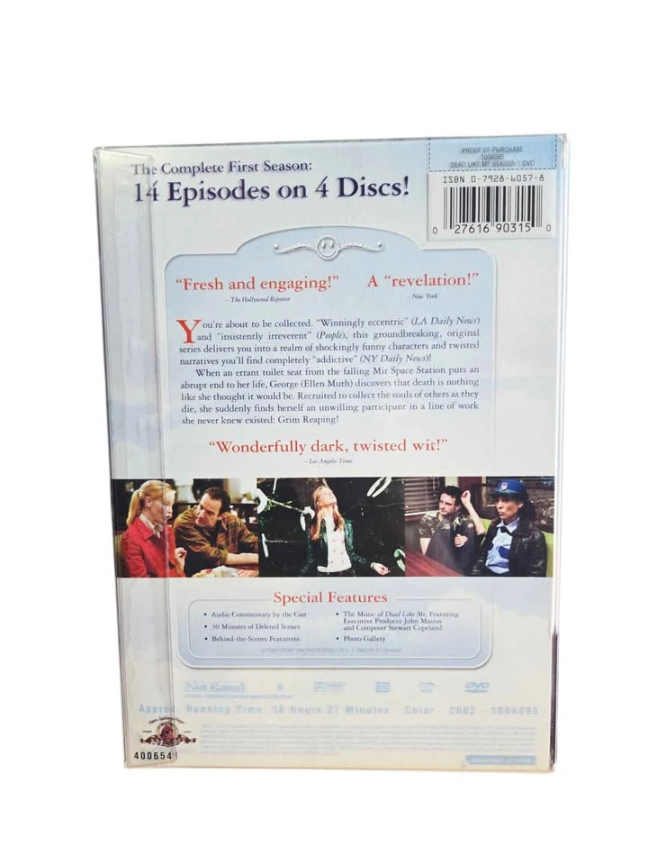 Dead Like Me Season 1 DVD Set • Complete 4-Disc Collection - photo 2