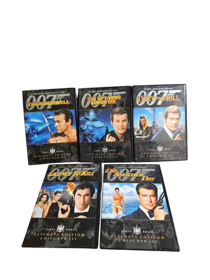 James Bond 007 Ultimate Edition Volume 2 DVD Lot • 5 Movie Set - photo 3
