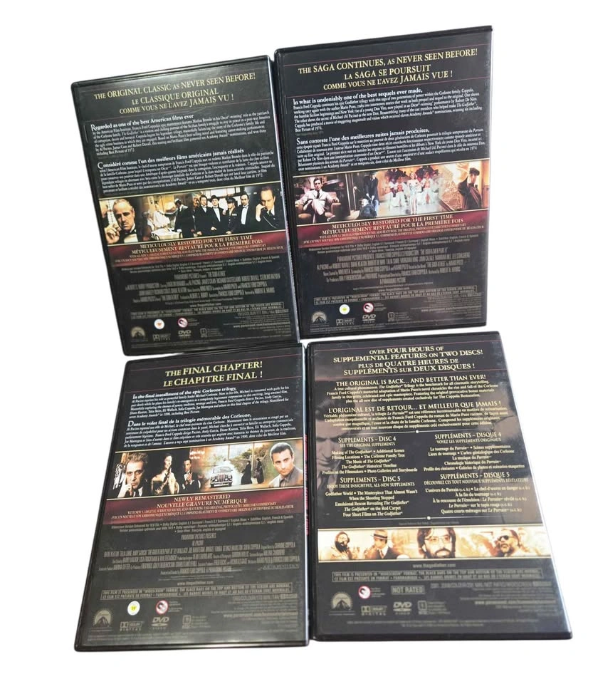 The Godfather Trilogy DVD Box Set Coppola Restoration - photo 3