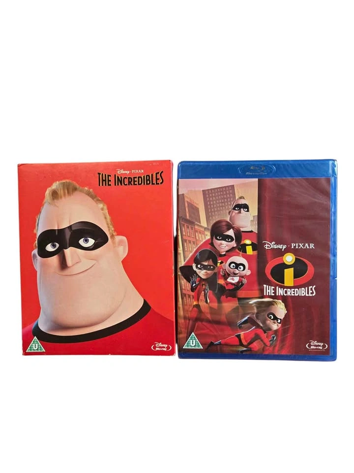 The Incredibles Blu-ray 2004 Disney Pixar Region Free HD