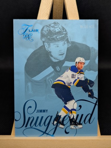 2025-26 Flair Hockey - Jimmy Snuggerud Blue Ice /49 St. Louis Bl