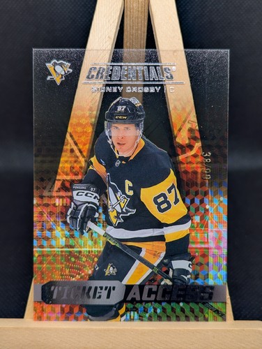 Sidney Crosby 2025-26 Upper Deck Credentials Ticket Access Aceta