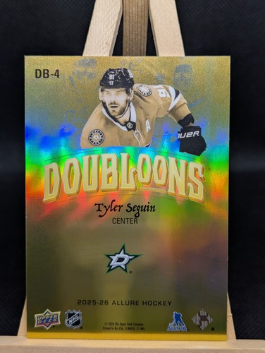 2025-26 UD Allure Doubloons Tyler Seguin Dallas Stars SP - photo 2