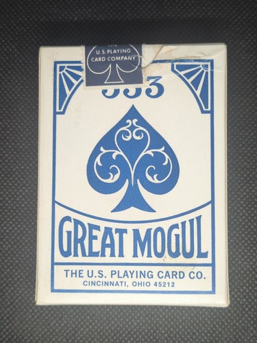 The Great Mogul Playing Cards (Blue) (Rare) Sealed - photo 2