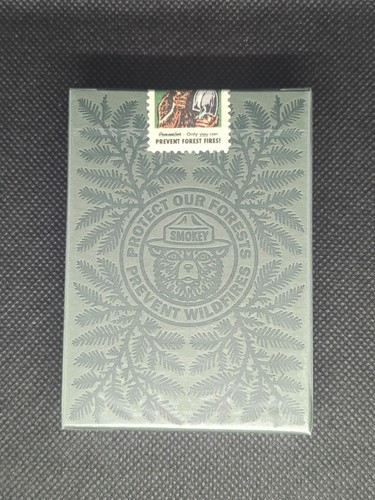 Smokey Bear Green V1 Limited Edition Playing Cards New & Sealed - photo 2