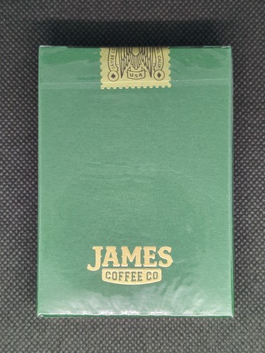 Green James Coffee Playing Card Deck New Sealed Art Of Play - photo 2