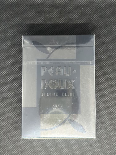 RARE ART OF PLAY SILVER CHROME PEAU DOUX MYSTERY DECK