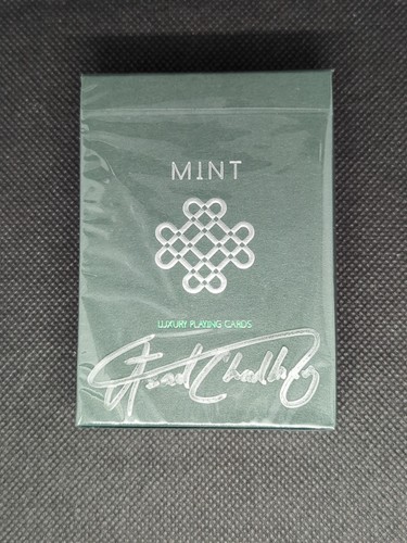 Signed Mint Cucumber V2 Playing Cards
