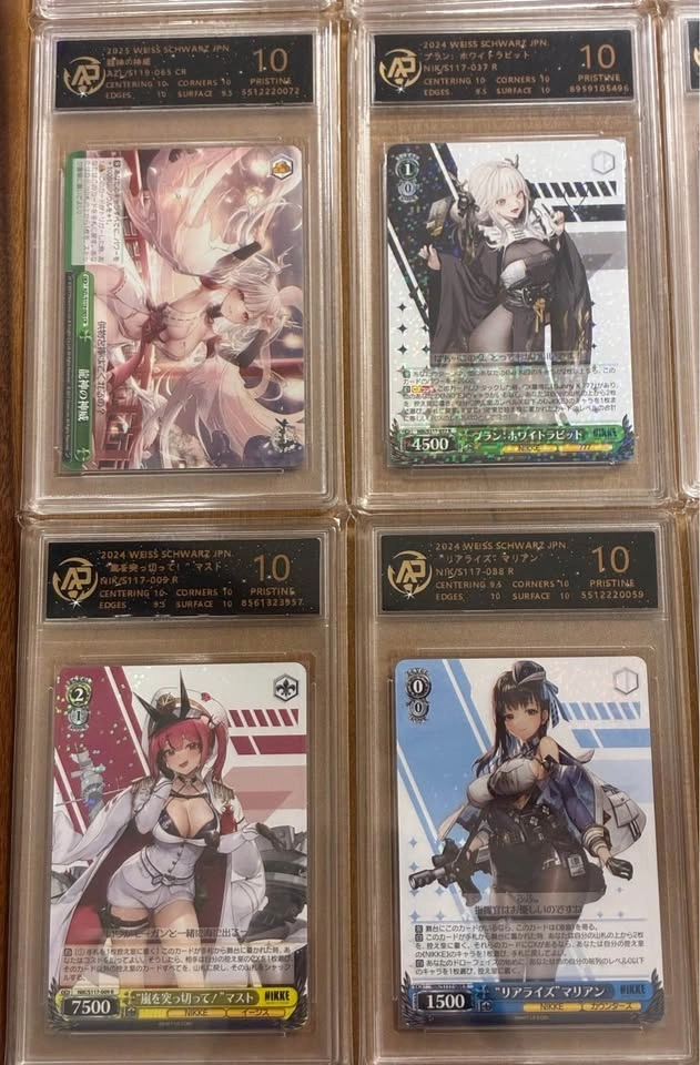 APG 10 Weiss Schwarz Slabs (Nikke+more) - photo 2