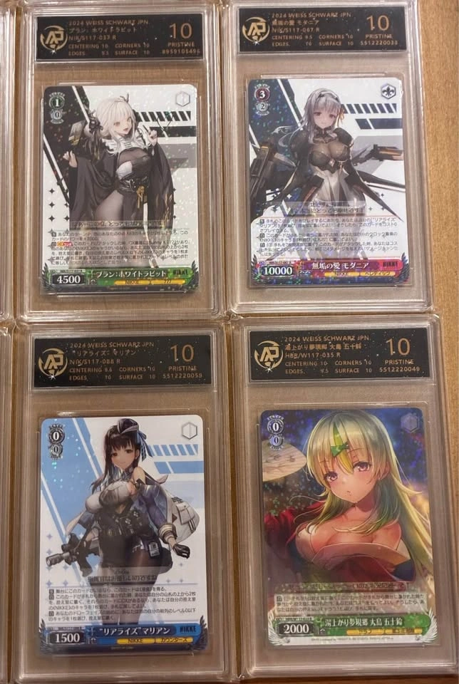 APG 10 Weiss Schwarz Slabs (Nikke+more) - photo 3