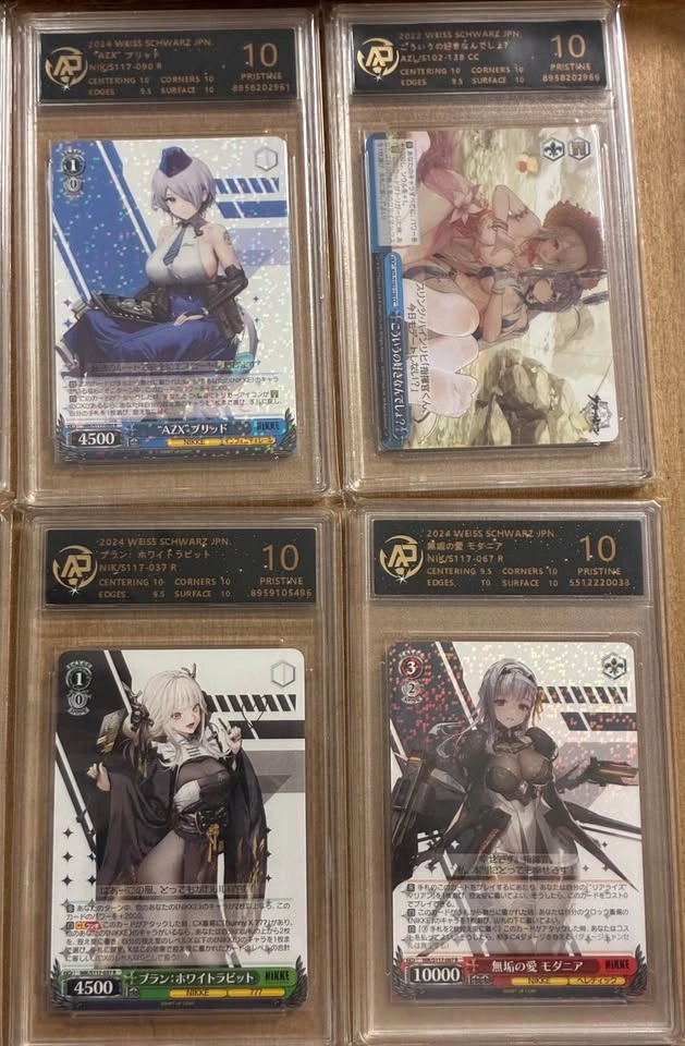 APG 10 Weiss Schwarz Slabs (Nikke+more) - photo 4