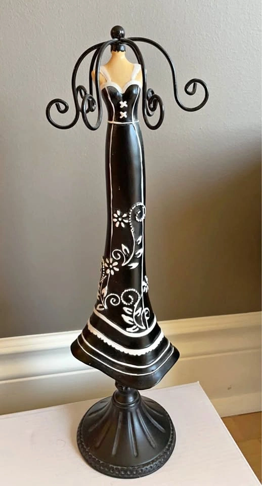 Mannequin Style Jewelry Display Stand Holder for Necklaces