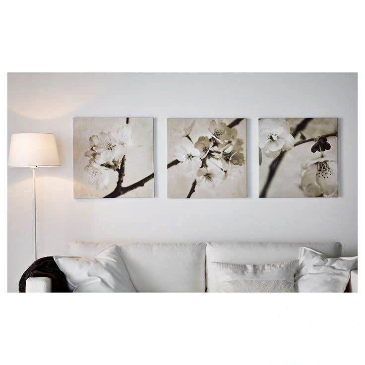 IKEA 3 piece Cherry Blossom Art